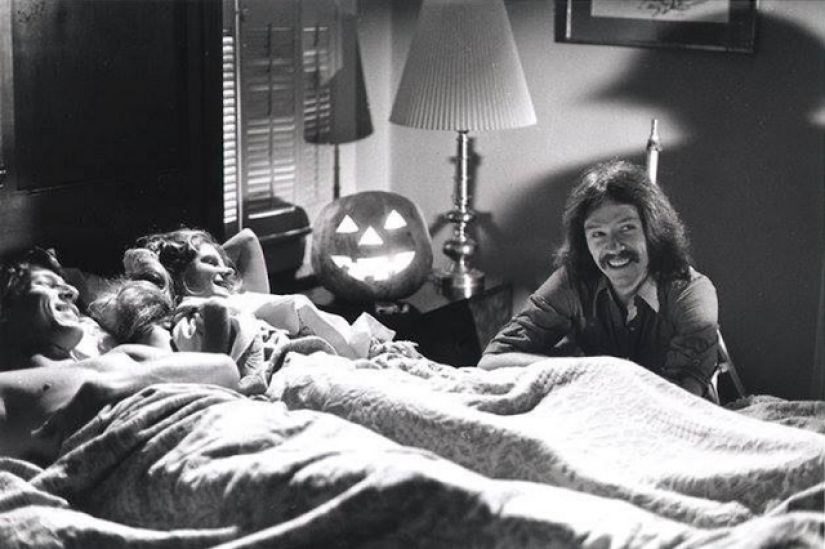 Detrás de escena de la filmación de la película "Halloween" - clásicos del terror