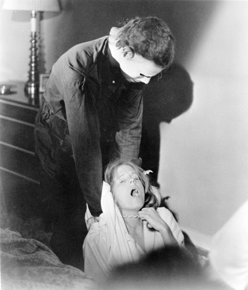 Detrás de escena de la filmación de la película "Halloween" - clásicos del terror