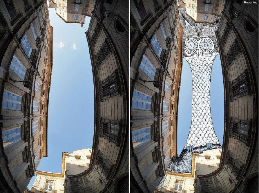 dibujos en el cielo