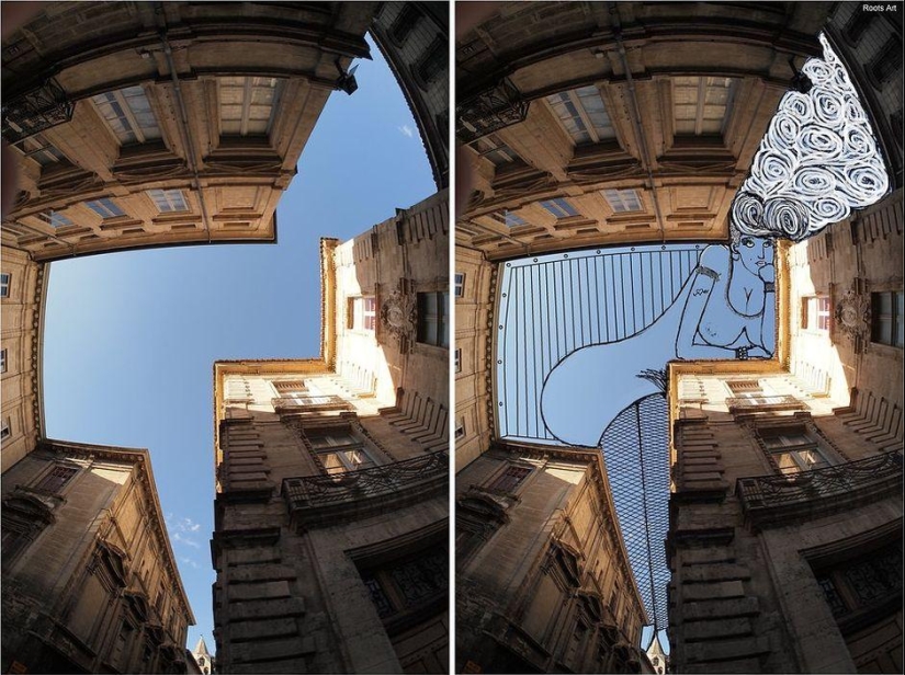 dibujos en el cielo
