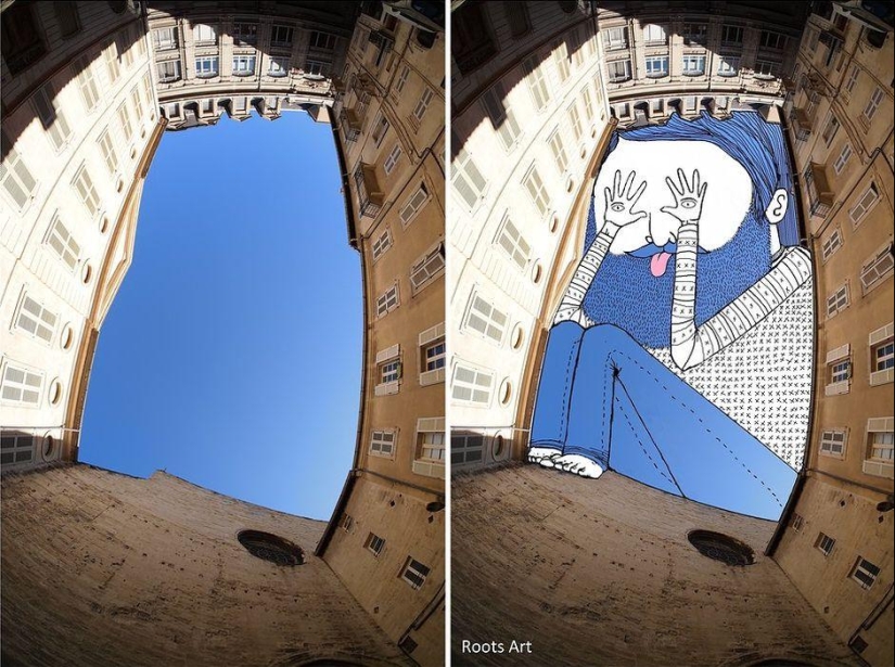 dibujos en el cielo