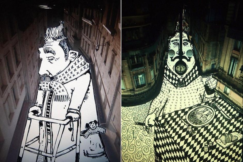 dibujos en el cielo