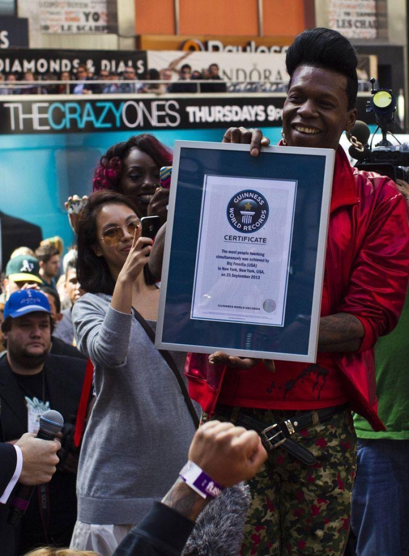 Dirty dance entered the Book of Records