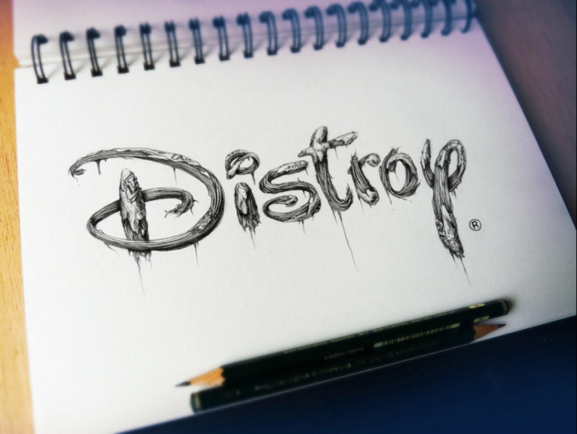 Distroy - el lado espeluznante de los dibujos animados familiares