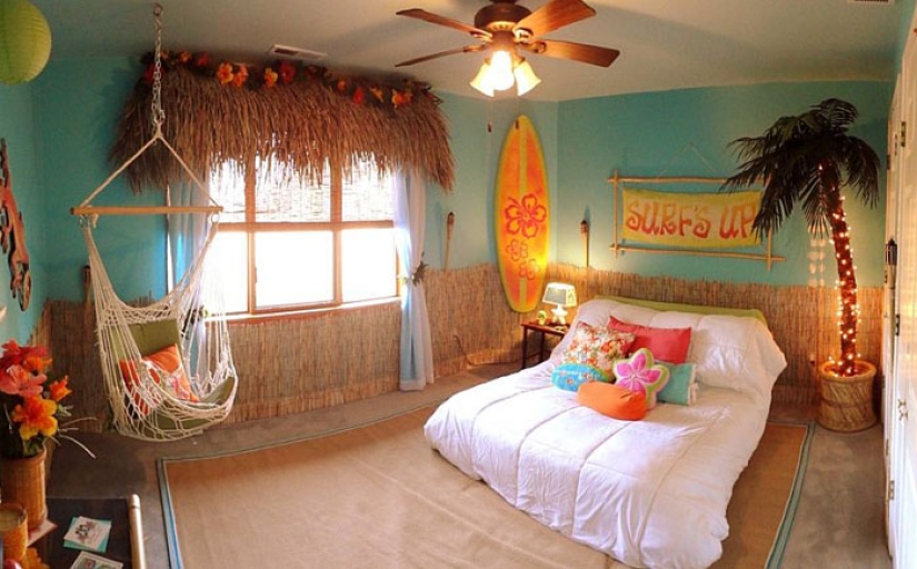 Diversión tropical: 20 impresionantes interiores de habitaciones para niños Diversión tropical: 20 impresionantes interiores de habitaciones para niños