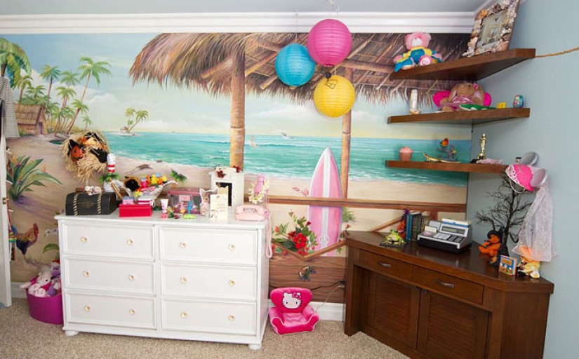 Diversión tropical: 20 impresionantes interiores de habitaciones para niños Diversión tropical: 20 impresionantes interiores de habitaciones para niños