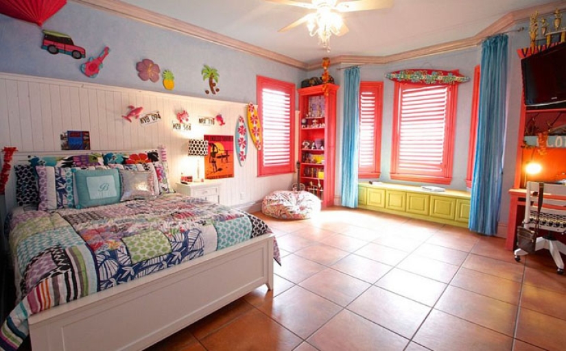 Diversión tropical: 20 impresionantes interiores de habitaciones para niños Diversión tropical: 20 impresionantes interiores de habitaciones para niños