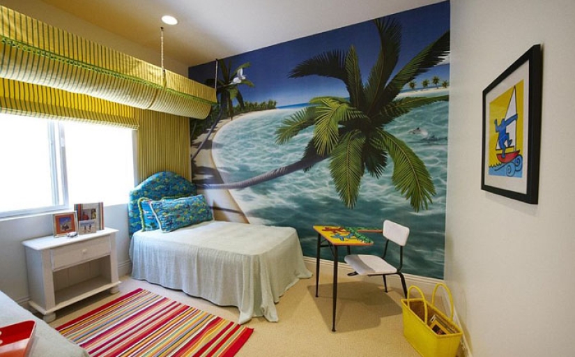 Diversión tropical: 20 impresionantes interiores de habitaciones para niños Diversión tropical: 20 impresionantes interiores de habitaciones para niños