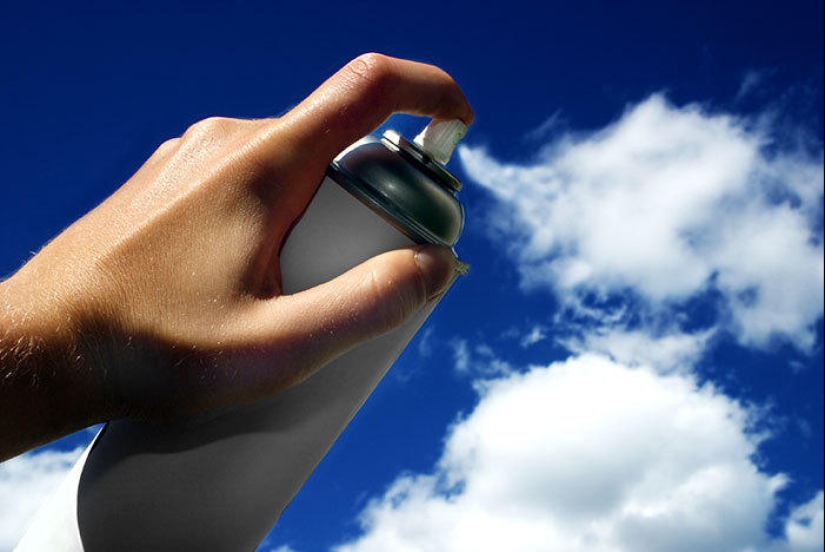 Divertido juego con nubes