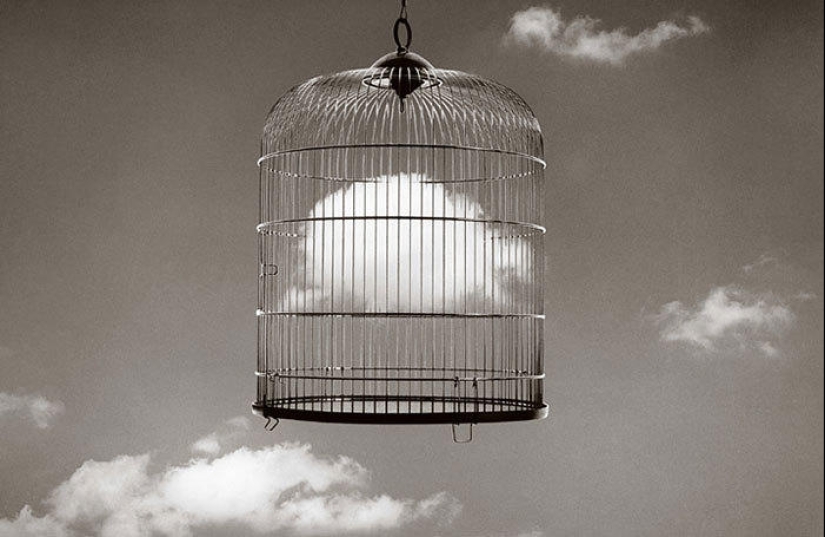 Divertido juego con nubes