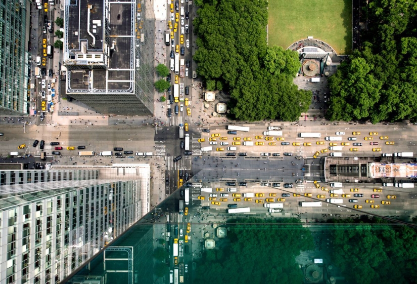 Dizzying New York from the height of skyscrapers