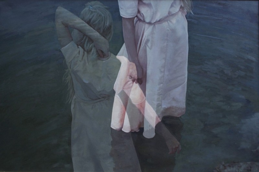 Doble exposición en lienzos de Pacayla Rae Bean