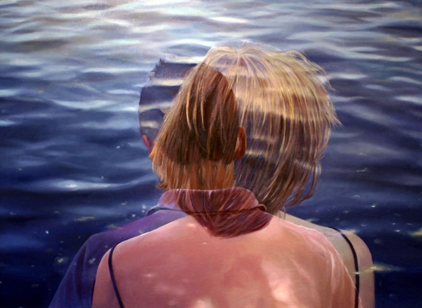 Doble exposición en lienzos de Pacayla Rae Bean