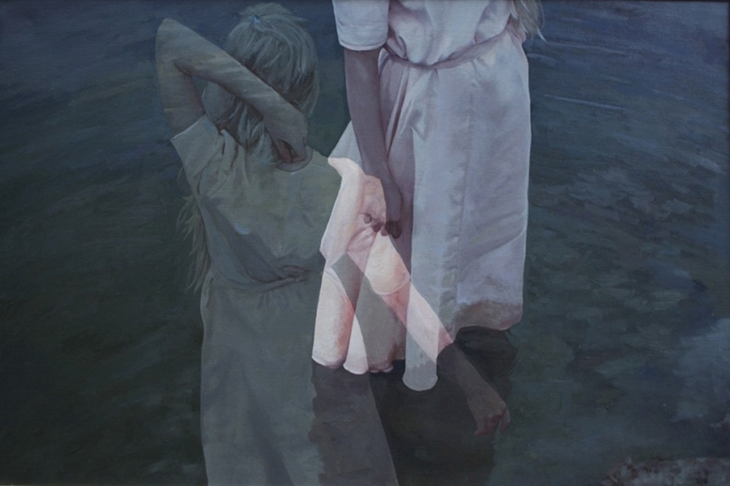 Doble exposición en lienzos de Pacayla Rae Bean