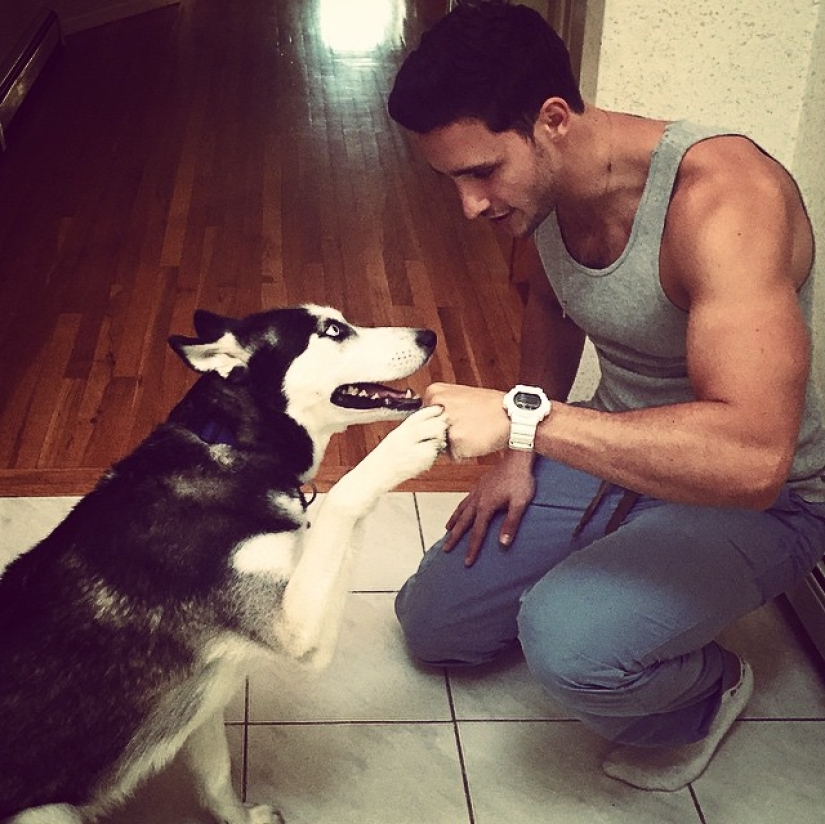 ¡Doctor sexy y su glorioso husky! ¡Doctor sexy y su glorioso husky!