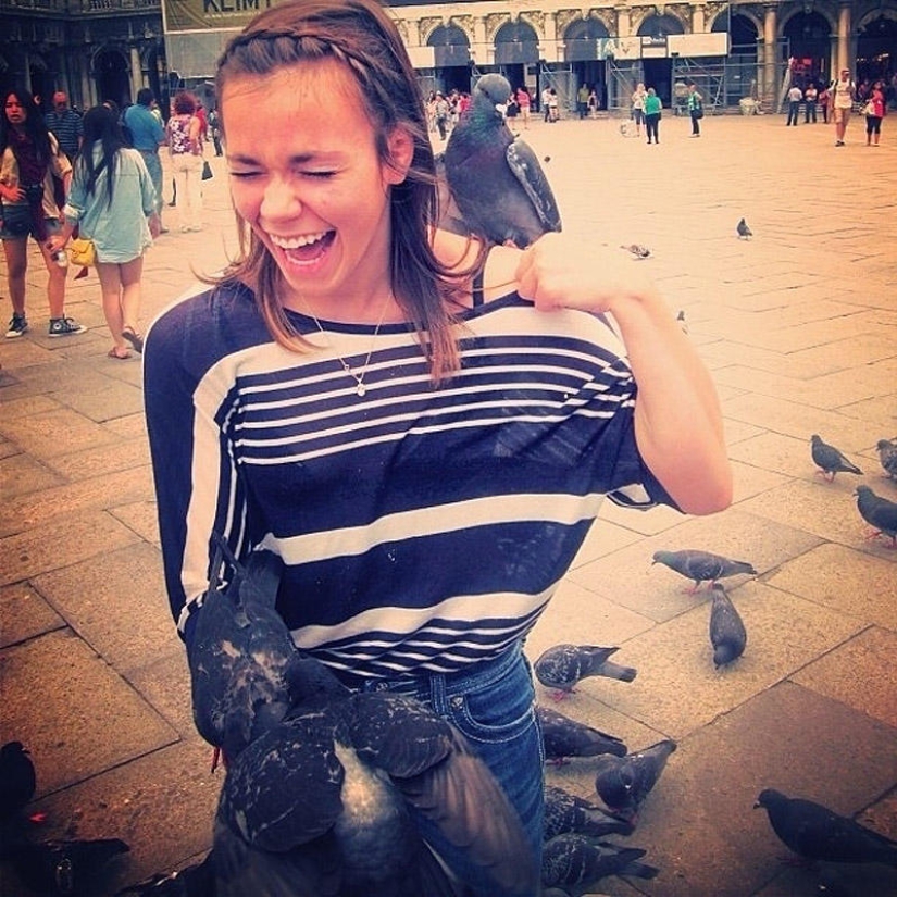 Don&#39;t feed the pigeons or you&#39;ll be sorry!