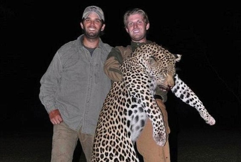 Donald Trump's Sons love to kill animals