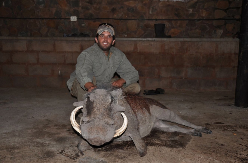 Donald Trump's Sons love to kill animals