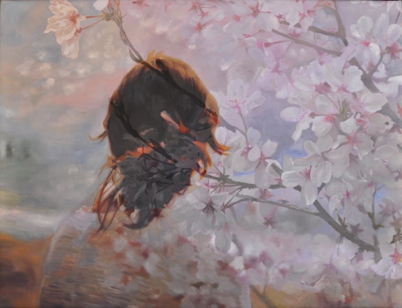 Double exposure on Pacayla Rae Bean's canvases Double exposure on Pacayla Rae Bean's canvases