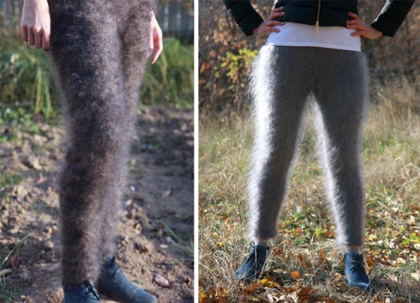 Downy yoga pants — the latest Orenburg hit