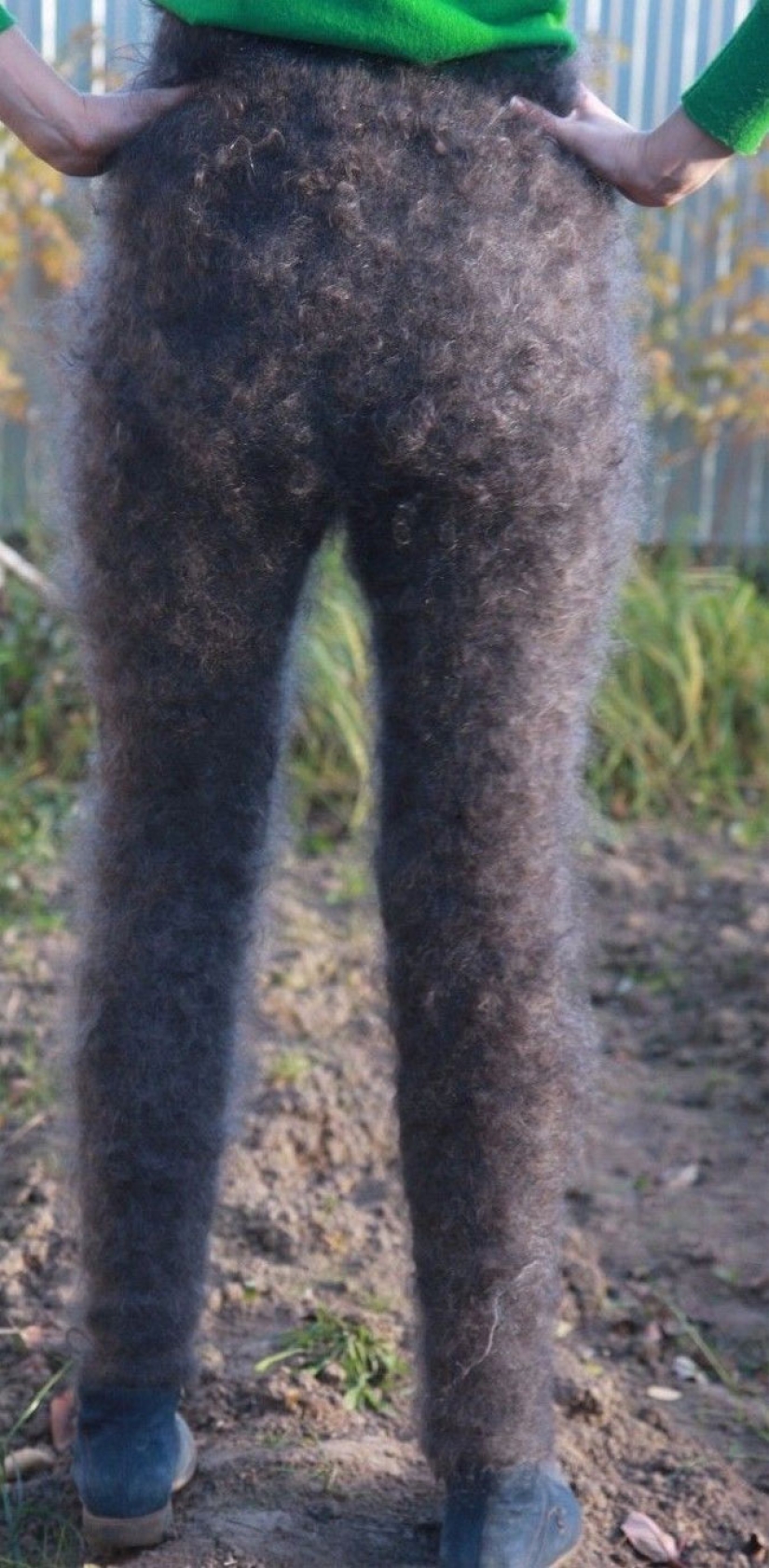 Downy yoga pants — the latest Orenburg hit