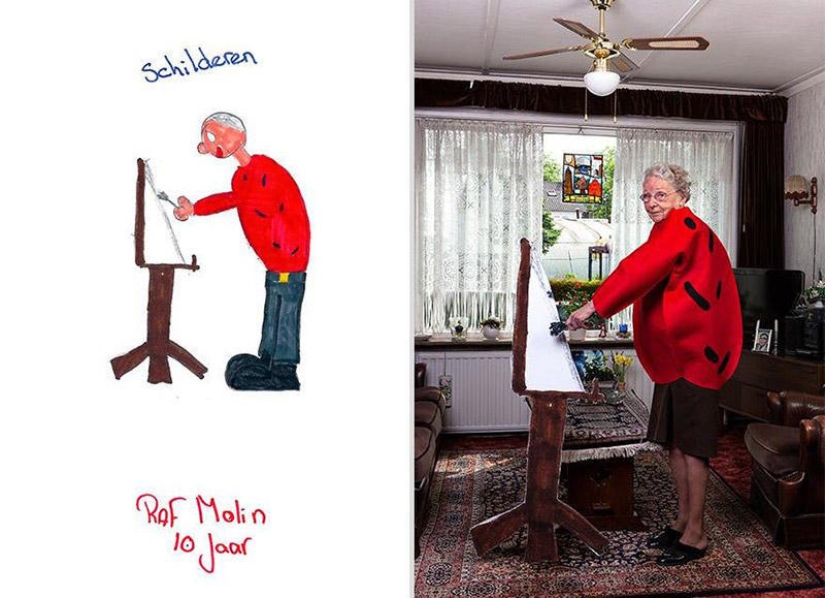 Drawings come to life: grandparents through the eyes of children Drawings come to life: grandparents through the eyes of children