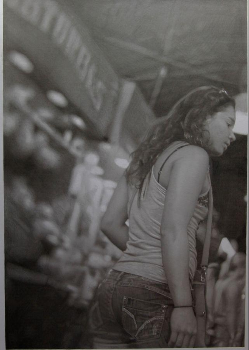 Drawings similar to photos Drawings similar to photos