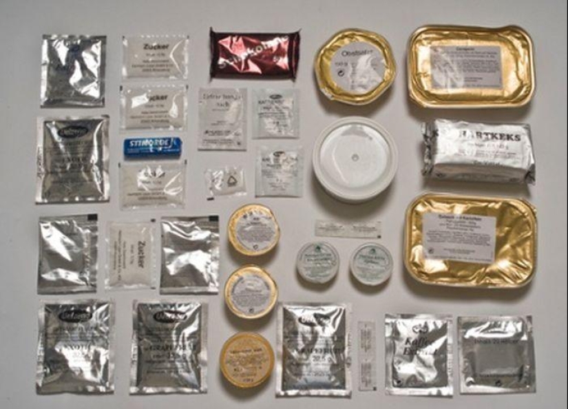 Dry rations in different armies of the world