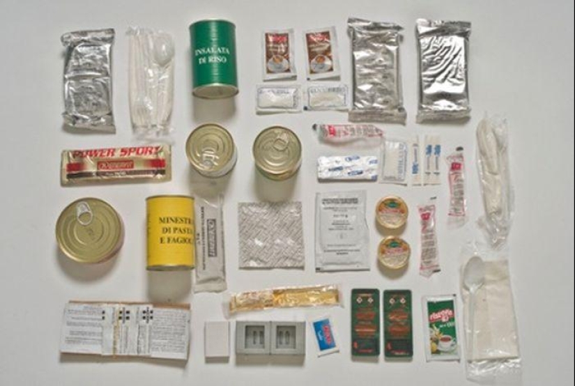 Dry rations in different armies of the world
