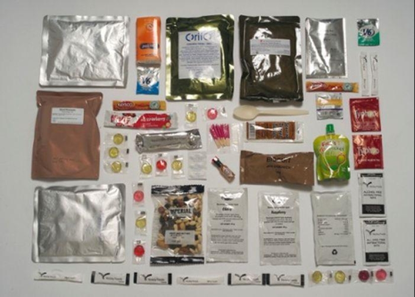 Dry rations in different armies of the world