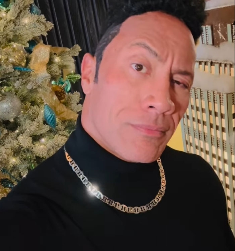 Dwayne Johnson recreó el meme viral de su yo más joven para Navidad, y los fanáticos no estaban listos Dwayne Johnson recreó el meme viral de su yo más joven para Navidad, y los fanáticos no estaban listos