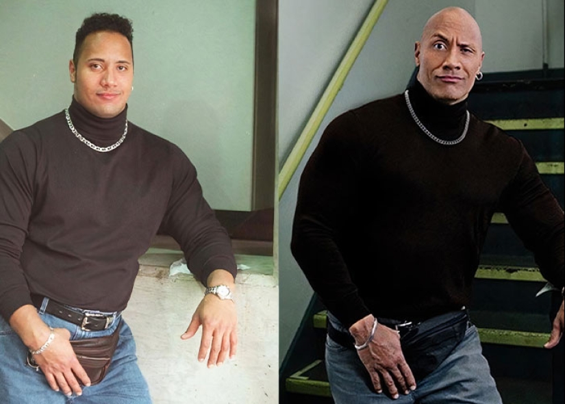 Dwayne Johnson recreó el meme viral de su yo más joven para Navidad, y los fanáticos no estaban listos Dwayne Johnson recreó el meme viral de su yo más joven para Navidad, y los fanáticos no estaban listos