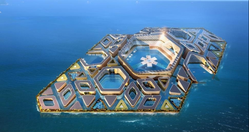 Eco Atlantis - the city of the future off the coast of China Eco Atlantis - the city of the future off the coast of China