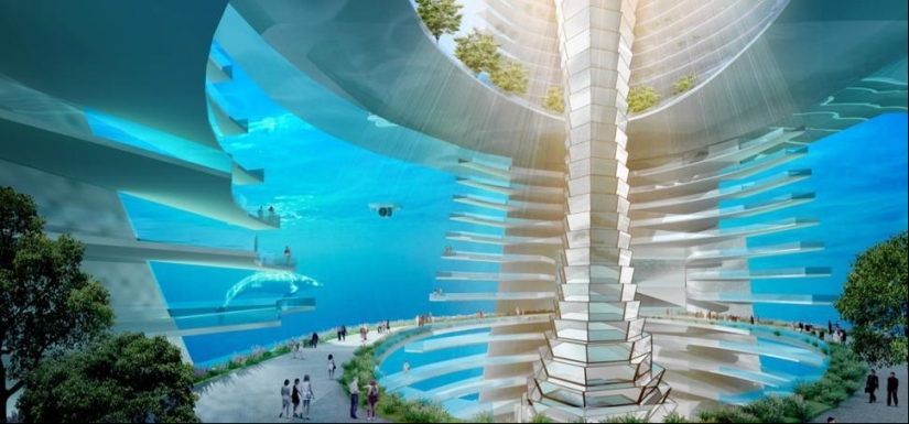 Eco Atlantis - the city of the future off the coast of China Eco Atlantis - the city of the future off the coast of China