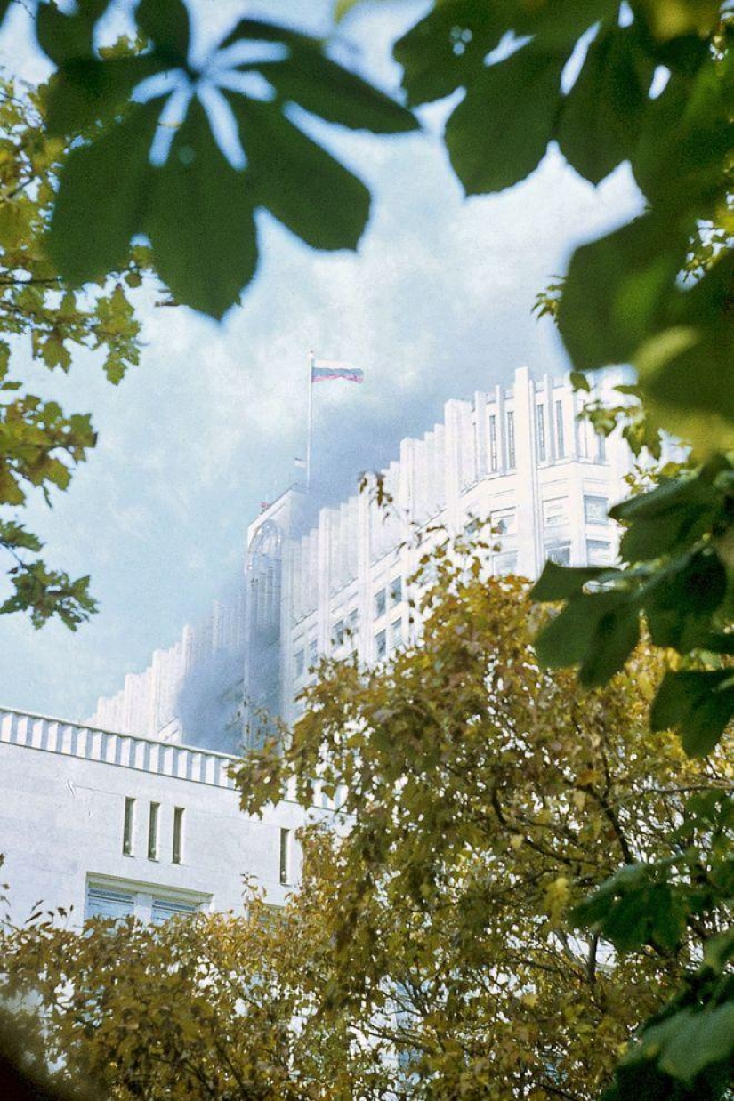 Ejecución de la Casa de los Soviets el 4 de octubre de 1993