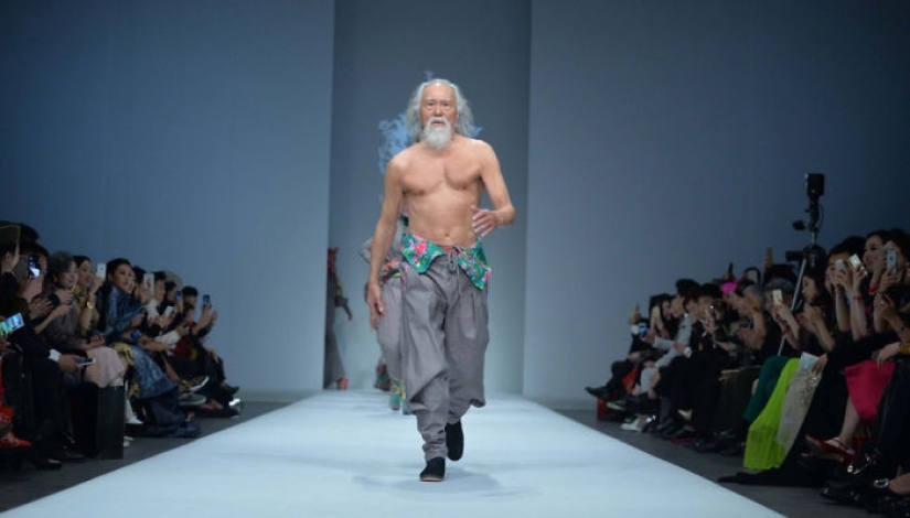 el abuelo de 80 años se convirtió en modelo, demostrando que la edad es solo un número