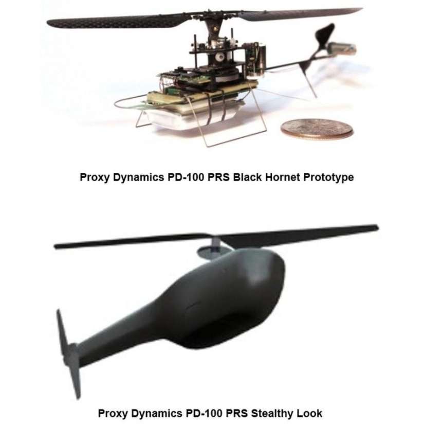 El Black Hornet es un dron helicóptero militar que cabe en la mano El Black Hornet es un dron helicóptero militar que cabe en la mano