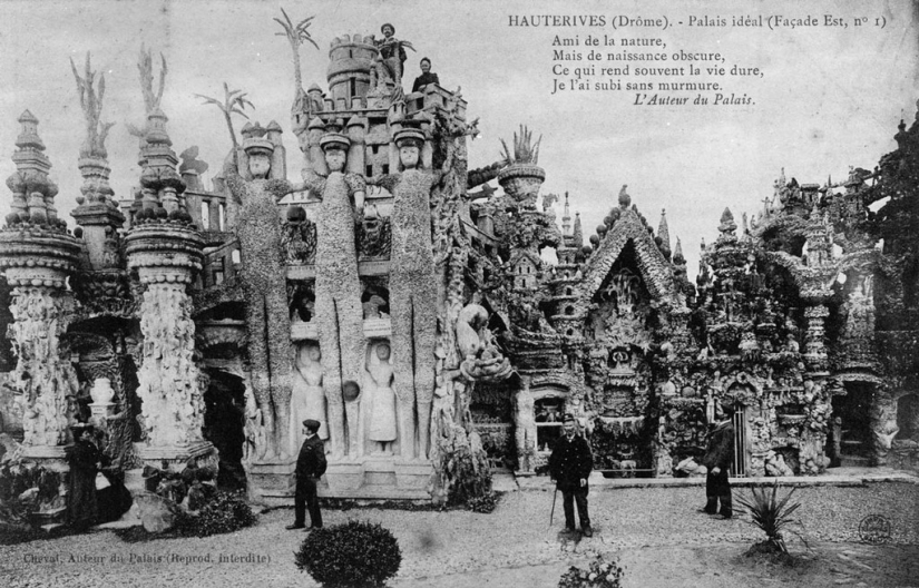 El cartero &quot;Palacio Ideal&quot; Cheval