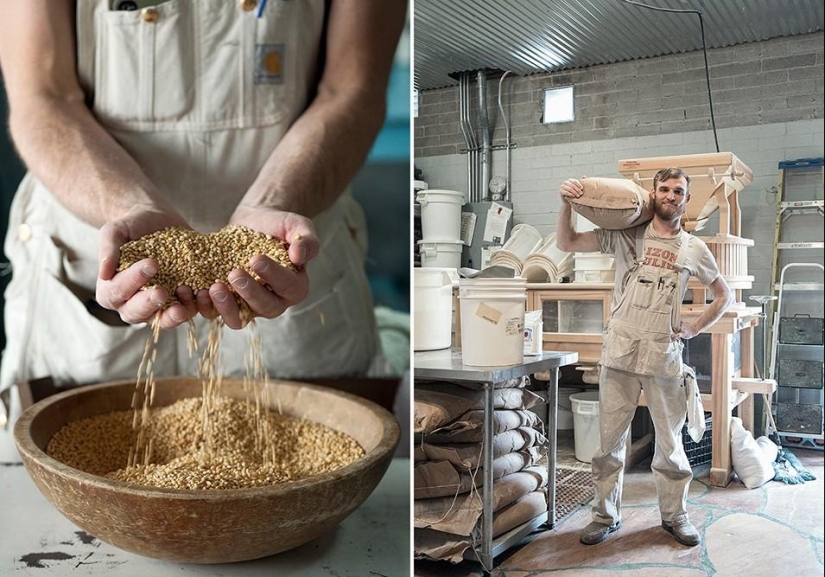 El chef y su trabajo.