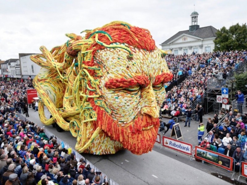 El desfile de flores más grande del mundo en Holanda dedicado a Van Gogh