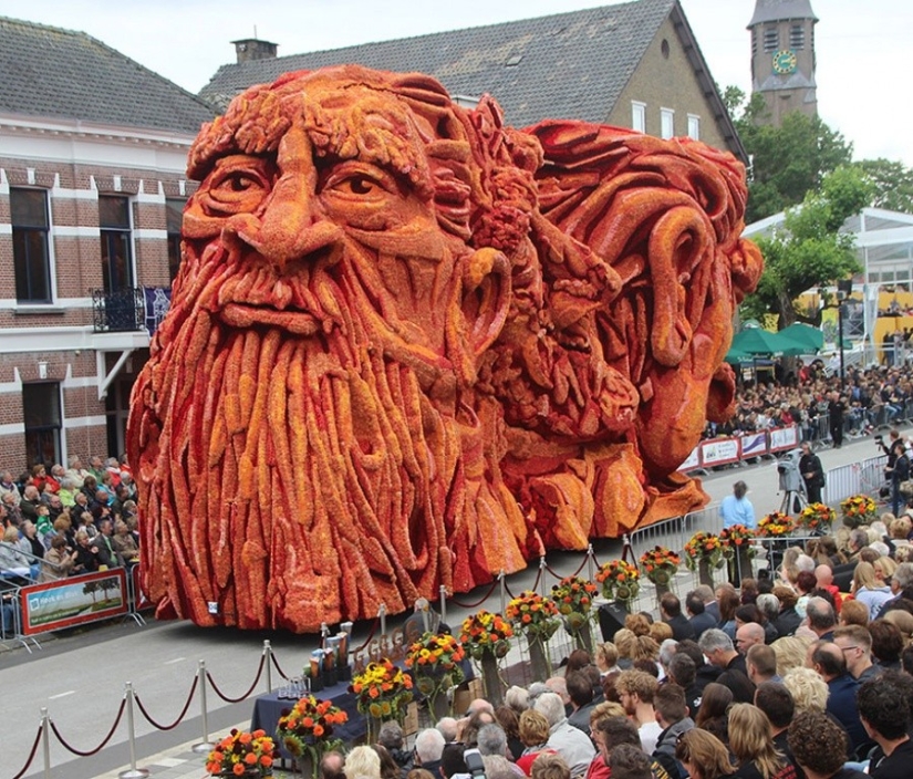 El desfile de flores más grande del mundo en Holanda dedicado a Van Gogh