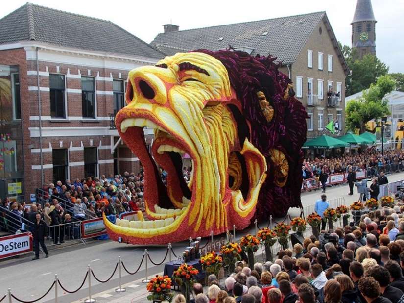El desfile de flores más grande del mundo en Holanda dedicado a Van Gogh