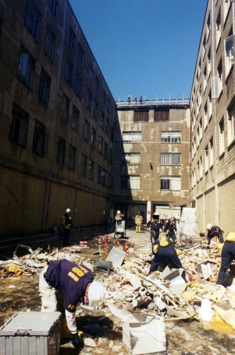 El FBI mostró fotos previamente desconocidas del Pentágono el 11 de septiembre