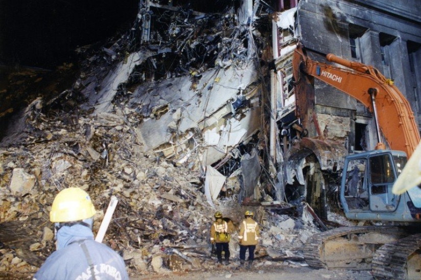 El FBI mostró fotos previamente desconocidas del Pentágono el 11 de septiembre