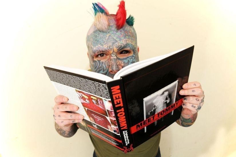 El hombre más tatuado de Gran Bretaña