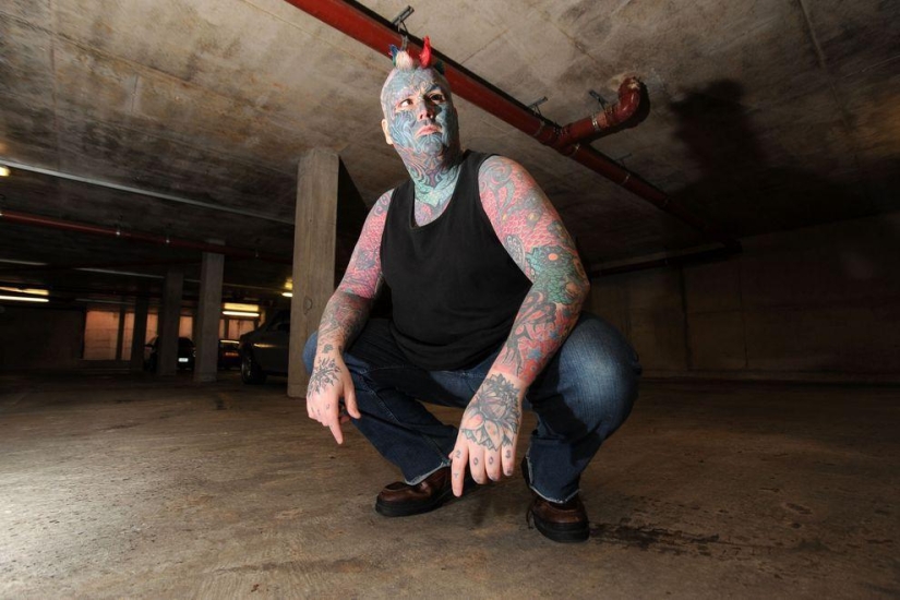 El hombre más tatuado de Gran Bretaña