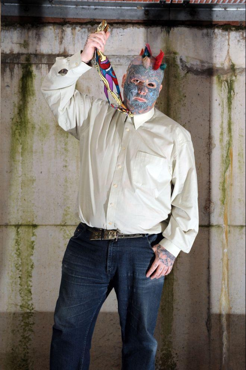 El hombre más tatuado de Gran Bretaña