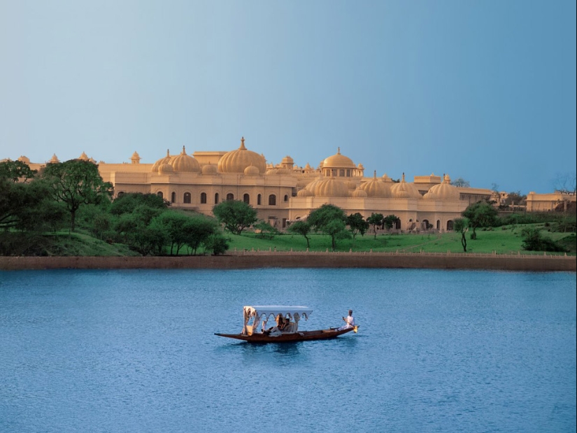 El hotel más lujoso de la India. El hotel más lujoso de la India.