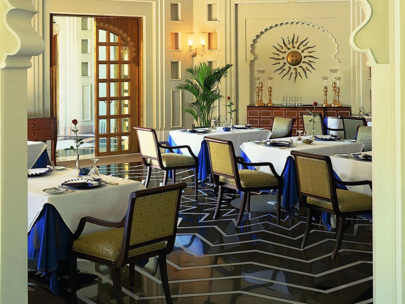 El hotel más lujoso de la India. El hotel más lujoso de la India.