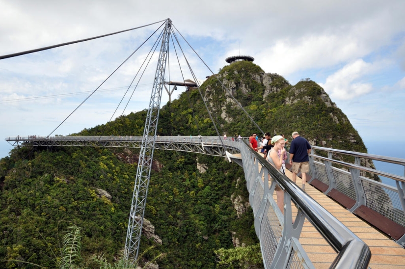 El increíble puente aéreo de Langkawi El increíble puente aéreo de Langkawi